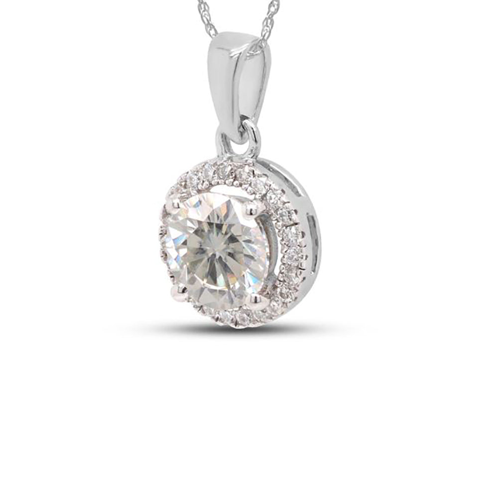 JanieNecklaceforWomenHaloCubicZirconiaPendantbyGingerLyneCollection_Silver-2