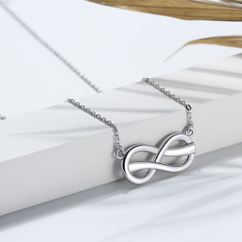 InfinityLovePendantNecklaceforWomenSterlingSilverGingerLyneCollection_Silver-2