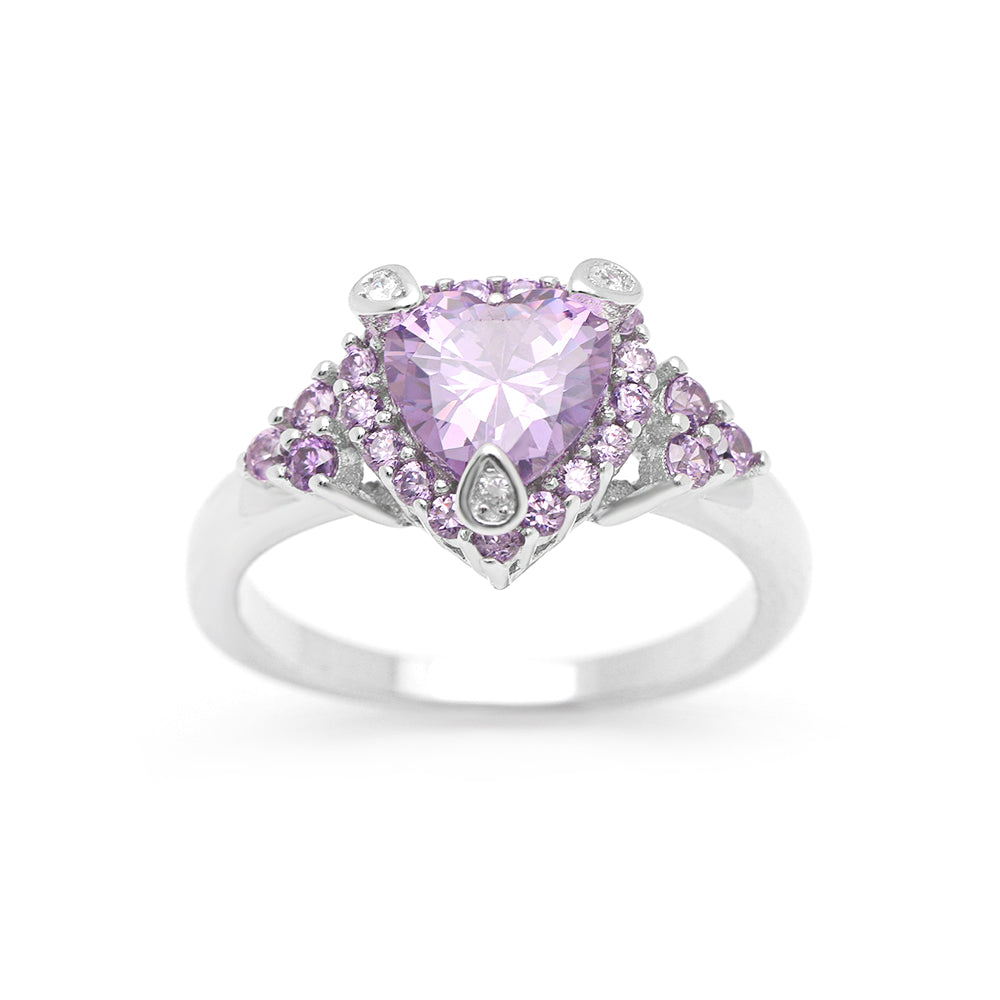 RyianaEngagementPromiseRingPurpleHeartCzSilverWomensGingerLyneCollection_Silver-2
