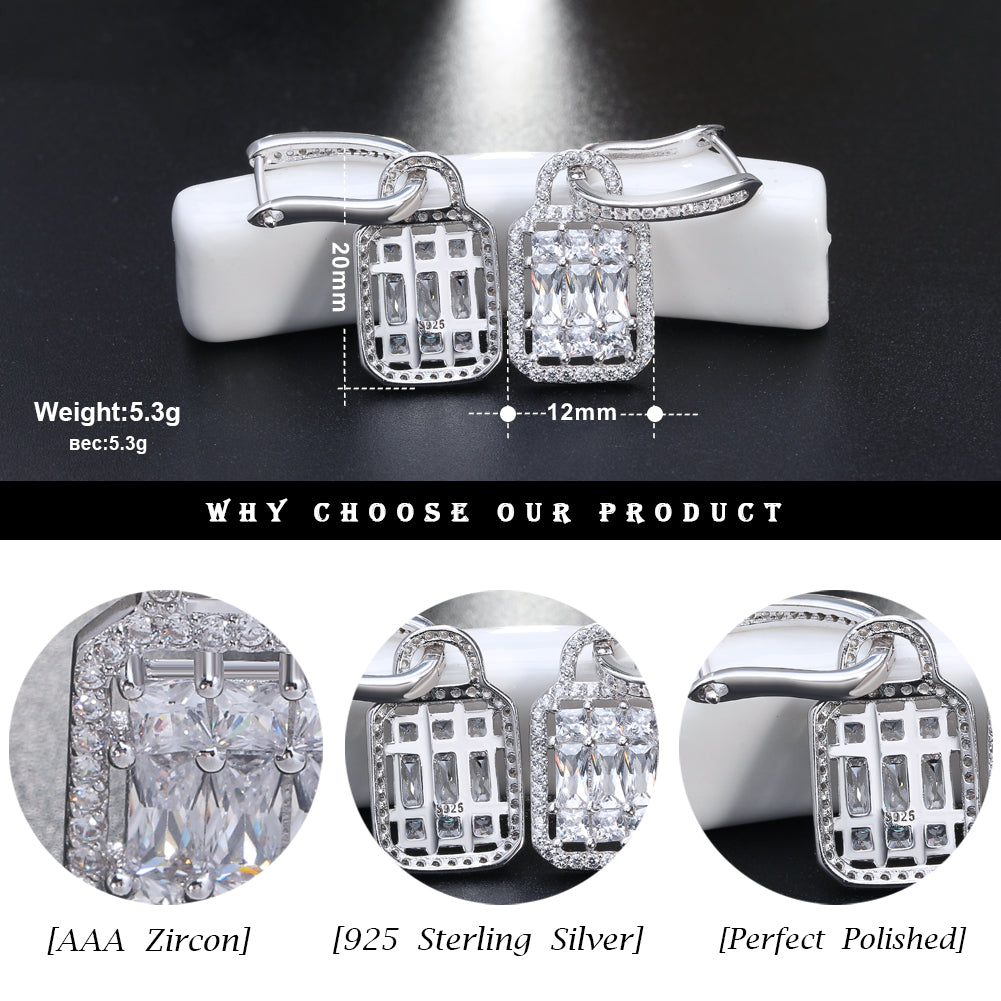 ZinaDropEarringforWomenCubicZirconiaSterlingSilverGingerLyneCollection_Silver-6