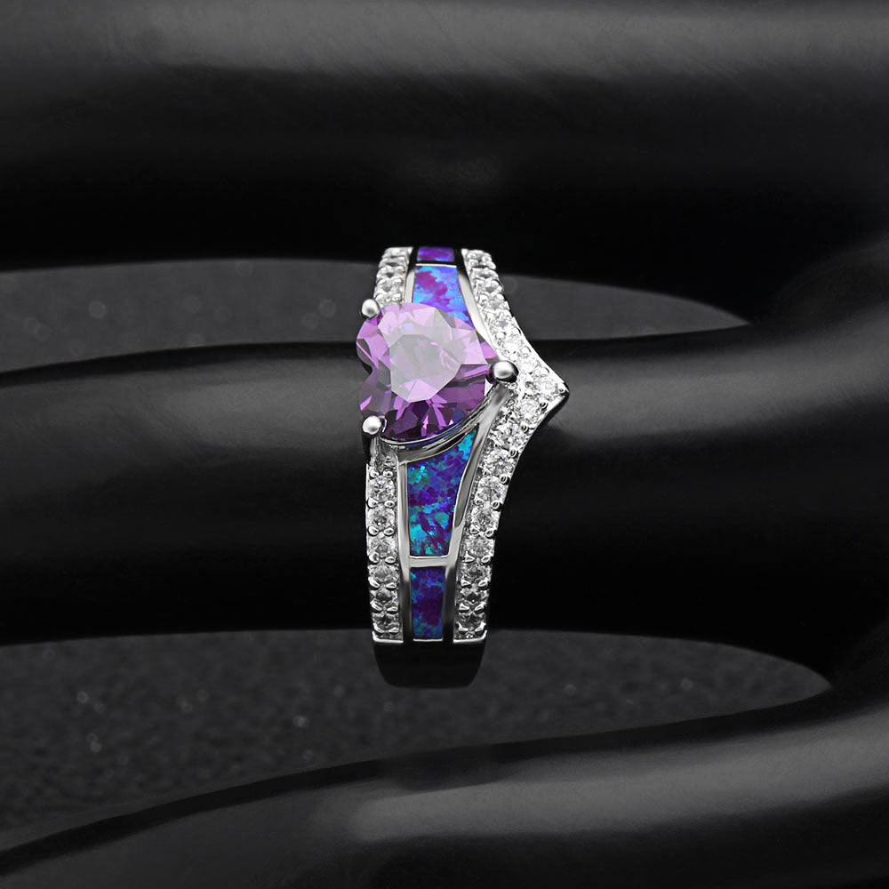 MajesticHeartEngagementorPromiseRingCreatedFireOpalforWomenGingerLyne_Purple-2