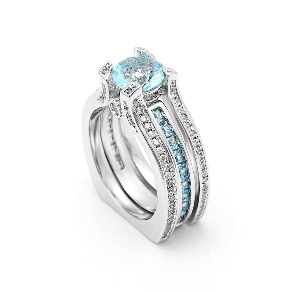 SkylarWeddingRingSetforWomenEngagementRingandMatchingBandCzGingerLyneCollection_LtBlue/LtBlue-4