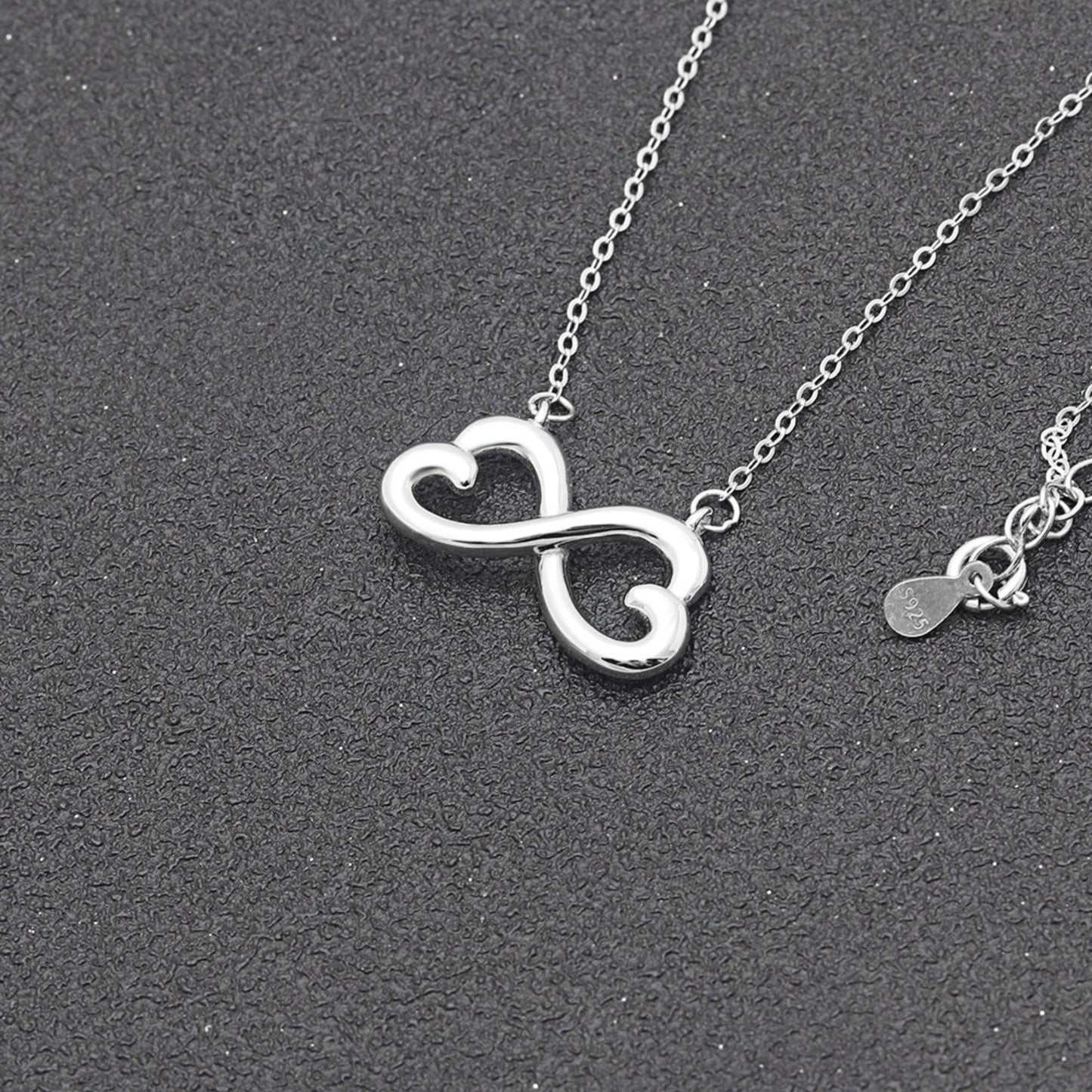 BridesmaidGreetingCardandHeartsNecklaceSterlingSilverGingerLyneCollection_Bridesmaid-4