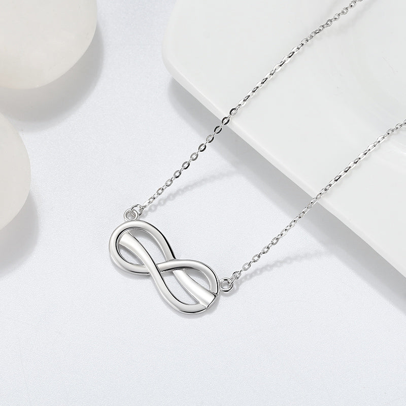 InfinityLovePendantNecklaceforWomenSterlingSilverGingerLyneCollection_Silver-3