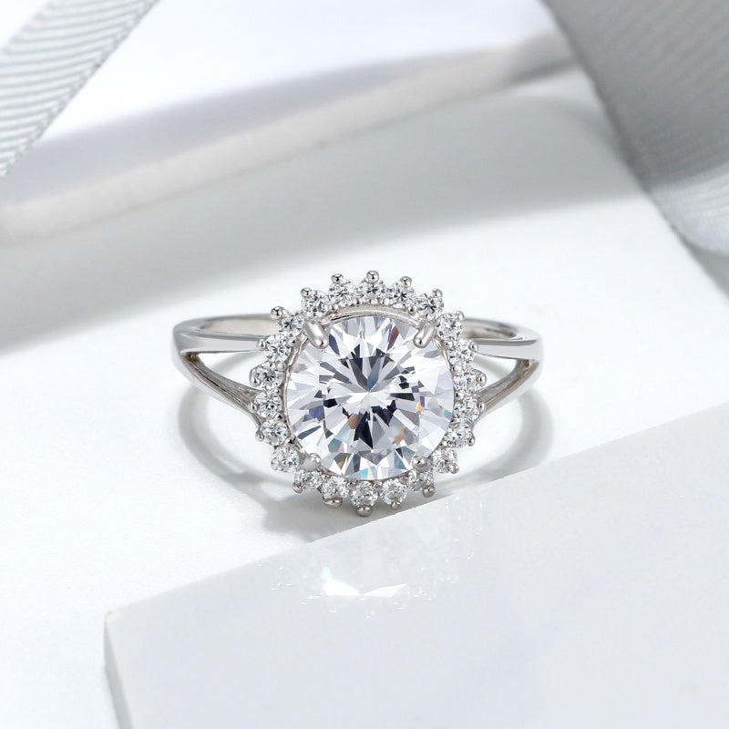 HaloEngagementRingforWomenCzStatementRingSterlingSilverGingerLyneCollection_Silver-2