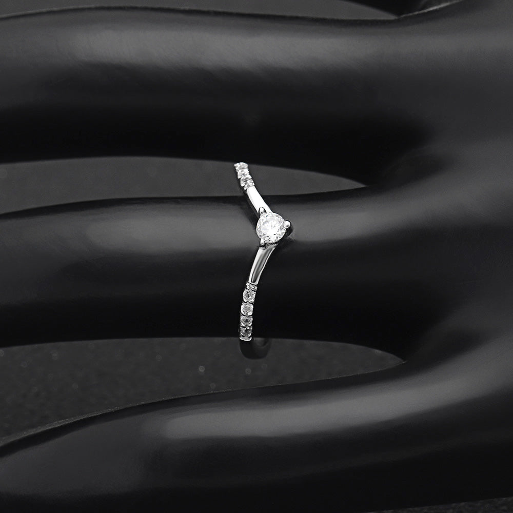 AvalonAnniversaryBandRingSterlingSilverWomensCzSize10GingerLyneCollection_Silver-4