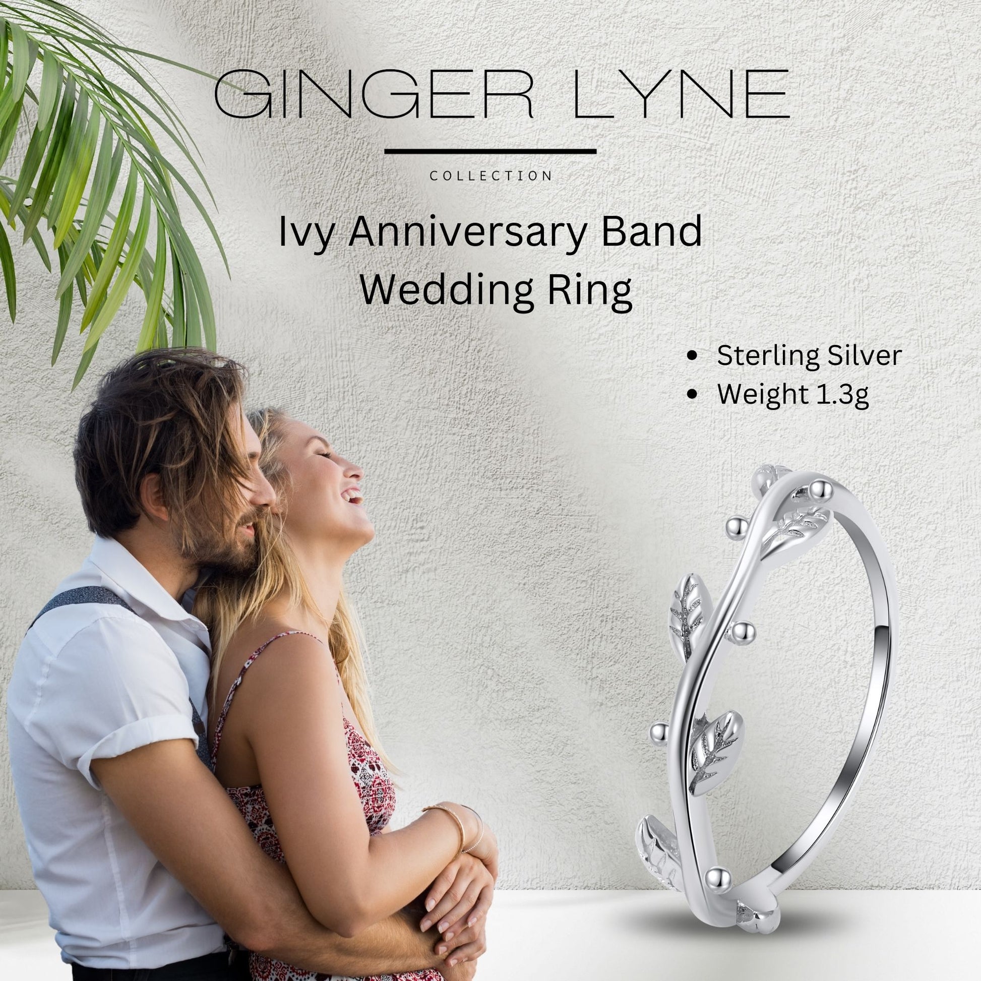IvyVineWeddingBandforWomenOliveBranchStackingRingSterlingSilverEternityBandGingerLyne_Silver-5