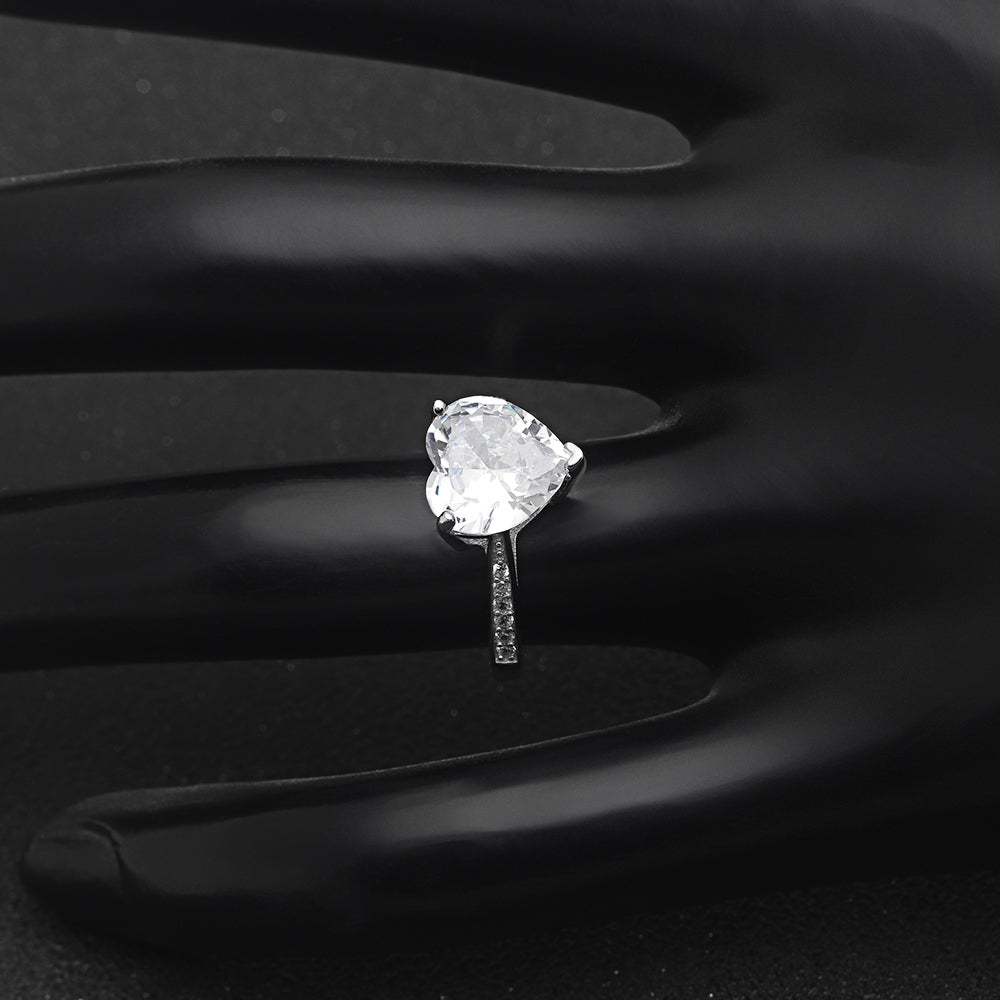 LacieHeartEngagementRingSterlingSilverClearCzWomenGingerLyneCollection_Silver-3