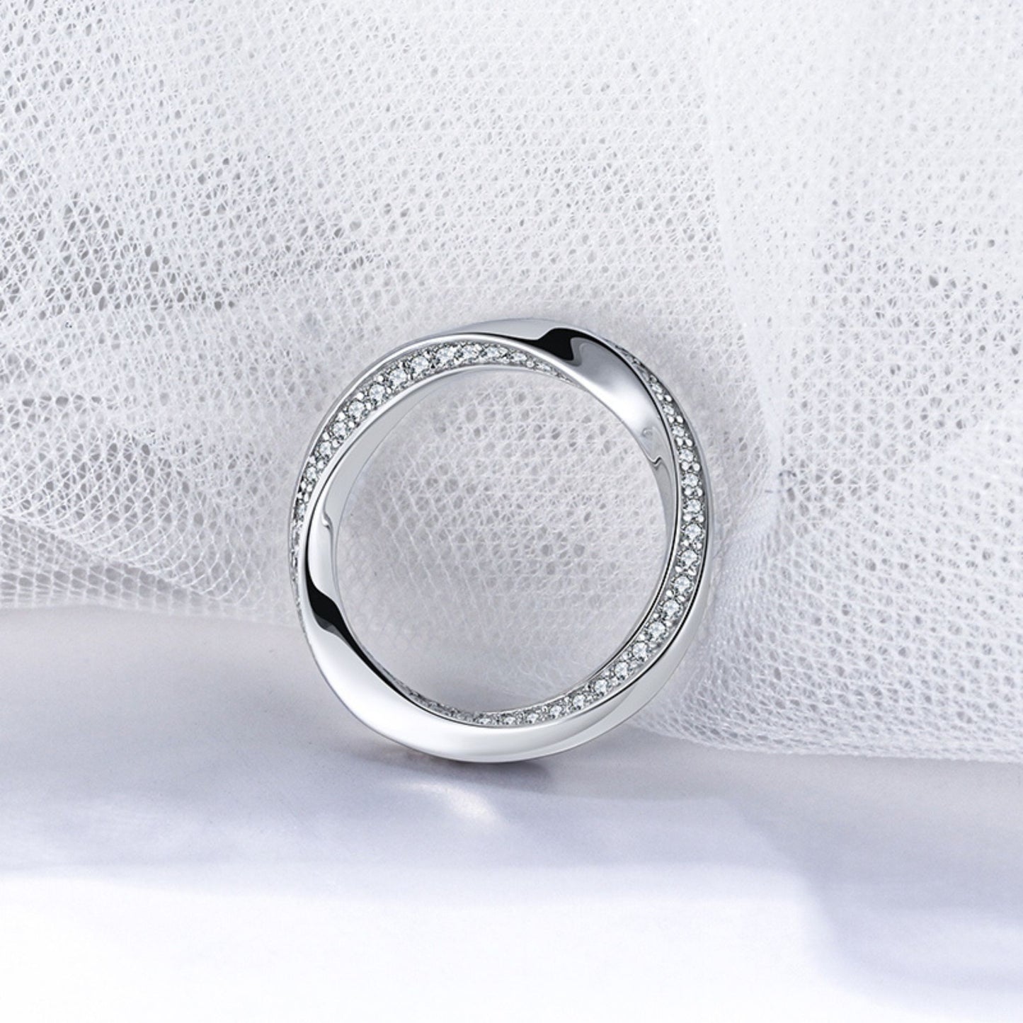 TwistEternityWeddingBandRingforWomenSterlingSilverCZGingerLyneCollection_Silver-3