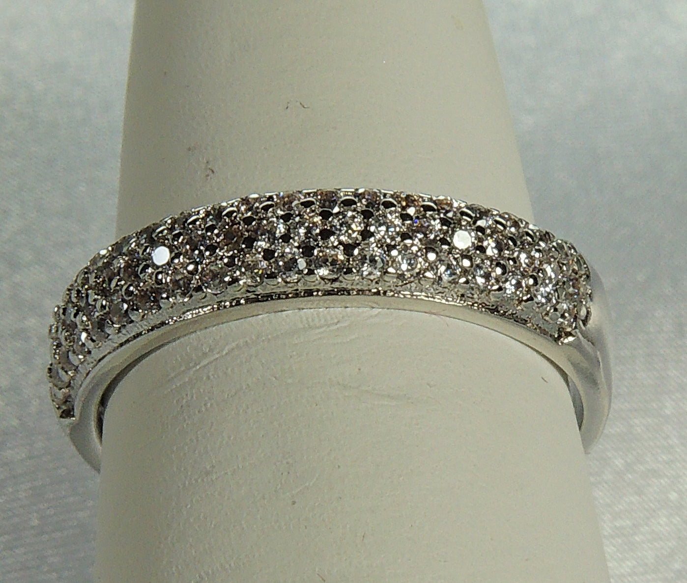 DanaPaveAnniversaryWeddingBandCubicZirconiaWomensGingerLyneCollection_Silver-4