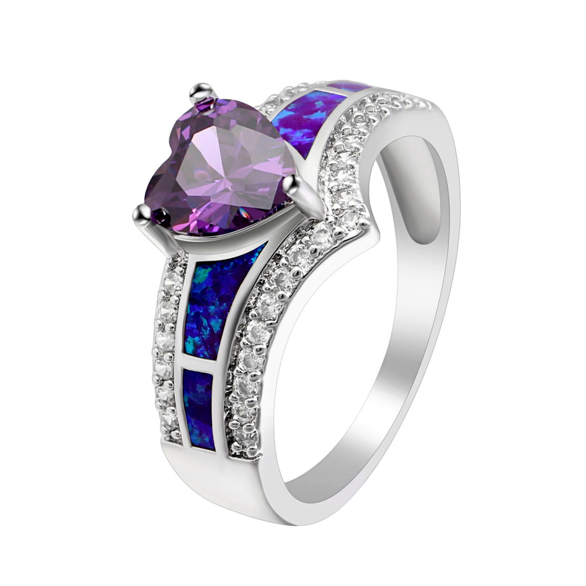 MajesticPurpleSimulatedFireOpalHeartPromiseRingforWomenEngagementSize7byGingerLyne_Purple-1