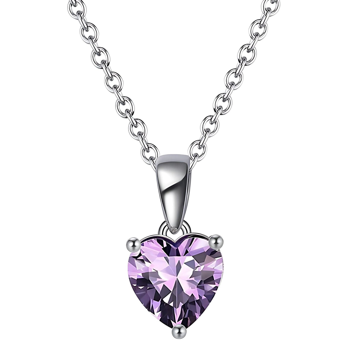 BirthstoneHeartNecklaceforWomenSolitaireCzSterlingSilverGingerLyneCollection_Purple-February-1