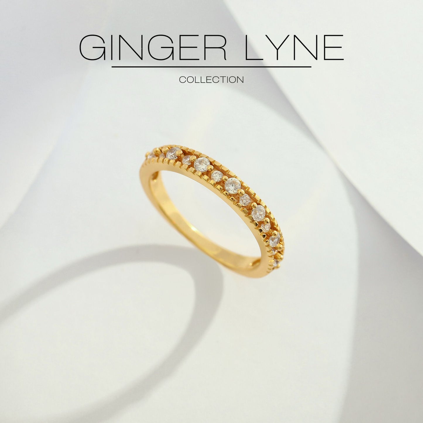 AlessiaWeddingBandforWomenSterlingSilverCZAnniversaryHalfEternityBandStackablebyGingerLyne_Gold-4
