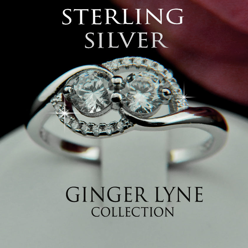 AlbanyEngagementRingWomensTwoStoneSterlingSilverGingerLyneCollection_Silver-2