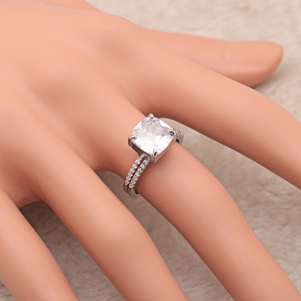 SavannahWeddingRingSetSterlingSilverEngagementWingCzBandGingerLyneCollection_Silver-3