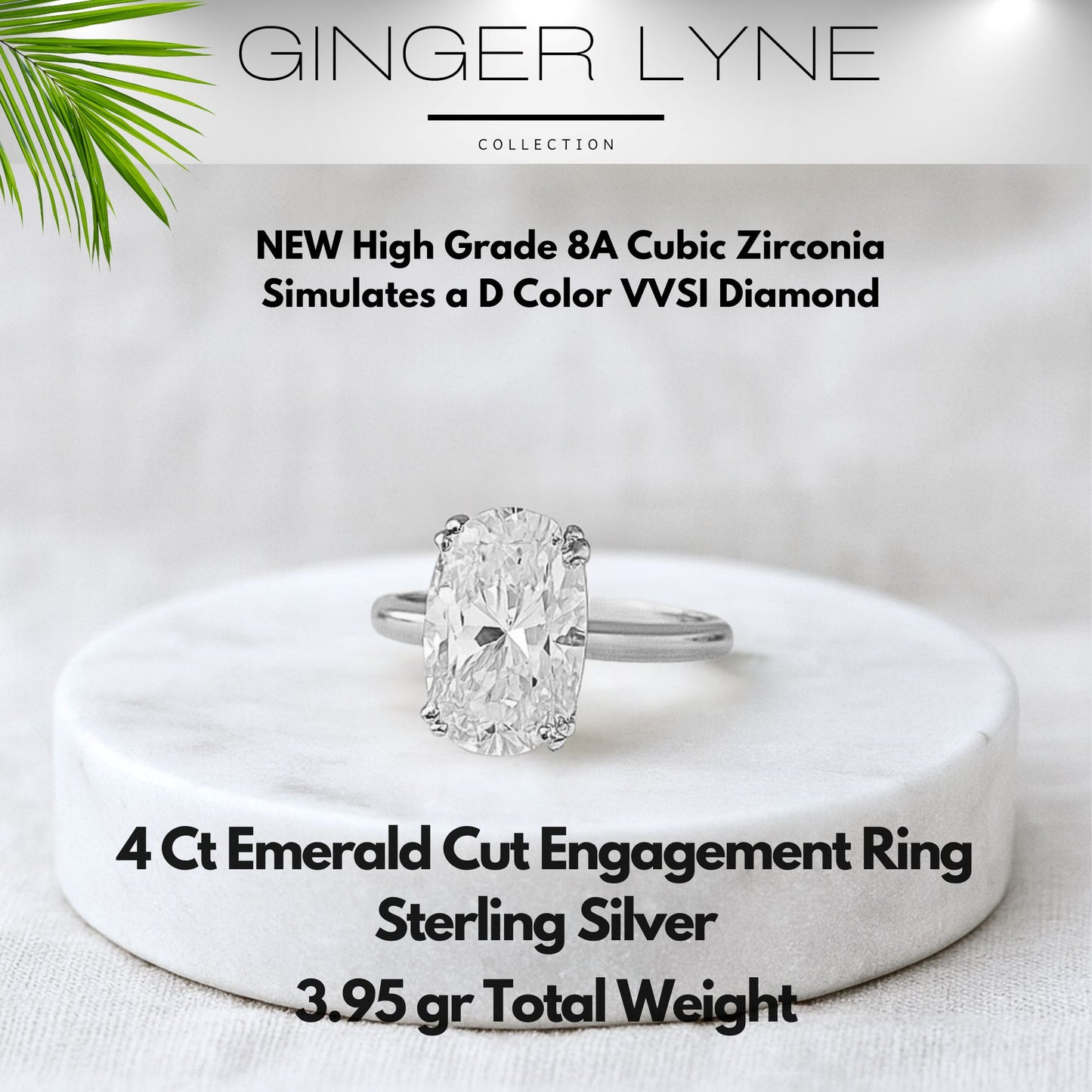 Solitaire3CtOvalCutEngagementRingforWomenSterlingSilver8ACZGingerLyneCollection_GoldTone-5
