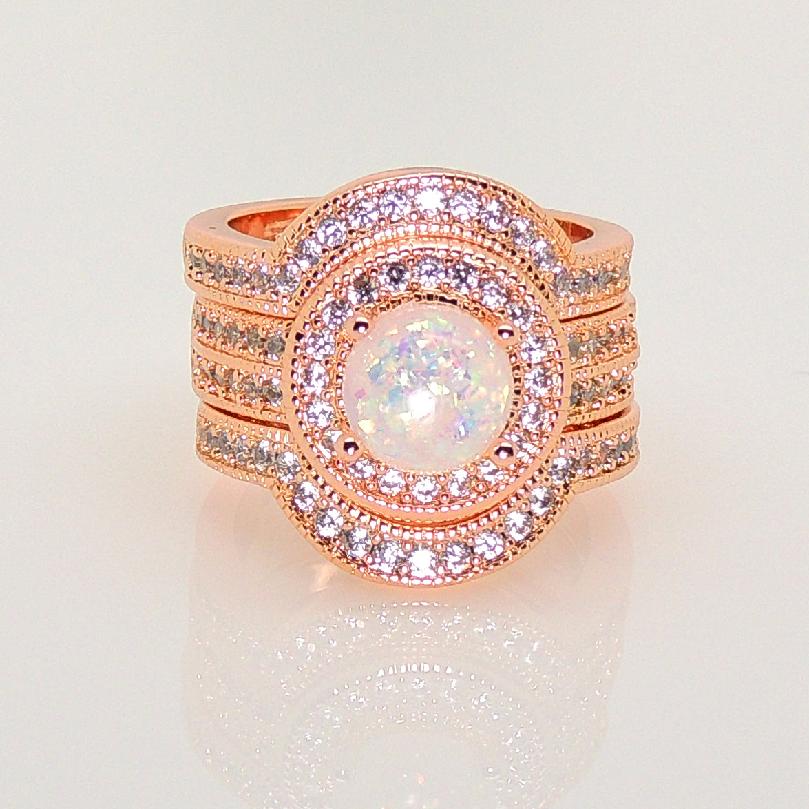 ConsueloWeddingRingSetforWomen3pcFireOpalEngagementMatchingBandGingerLyneCollection_Gold-3