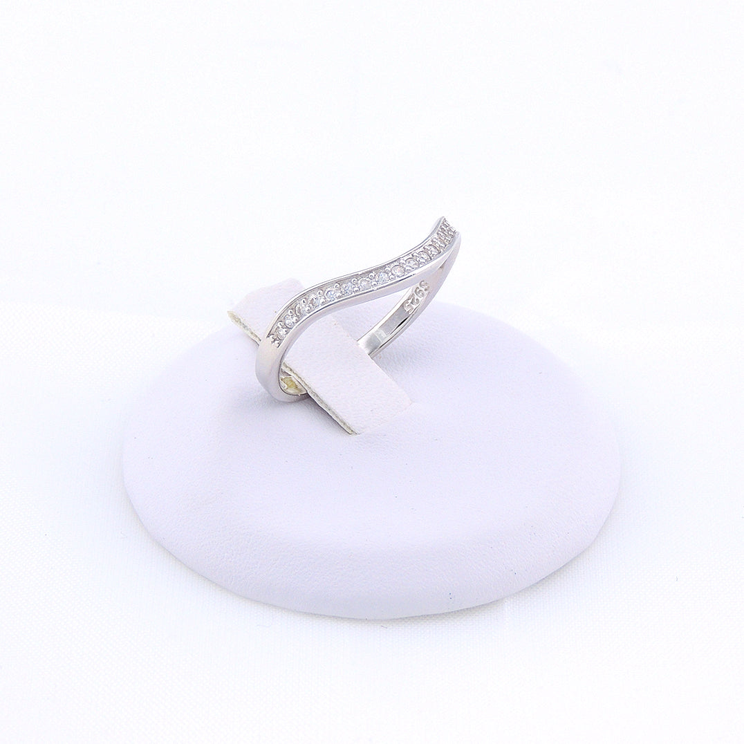 JulieannaAnniversaryBandRingSterlingSilverCzWomensGingerLyneCollection_Silver-4