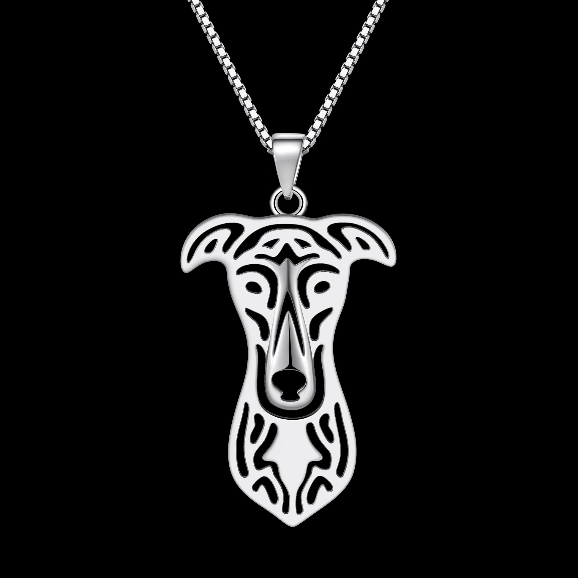 GreyhoundDogPendantNecklaceforWomenSilverPlatedGingerLyneCollection_Silver-4