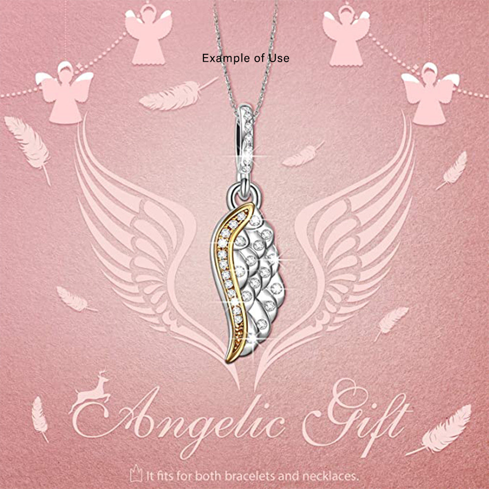AngelWingCharmEuropeanBeadSterlingSilverClearCZGingerLyneCollection_Silver-4