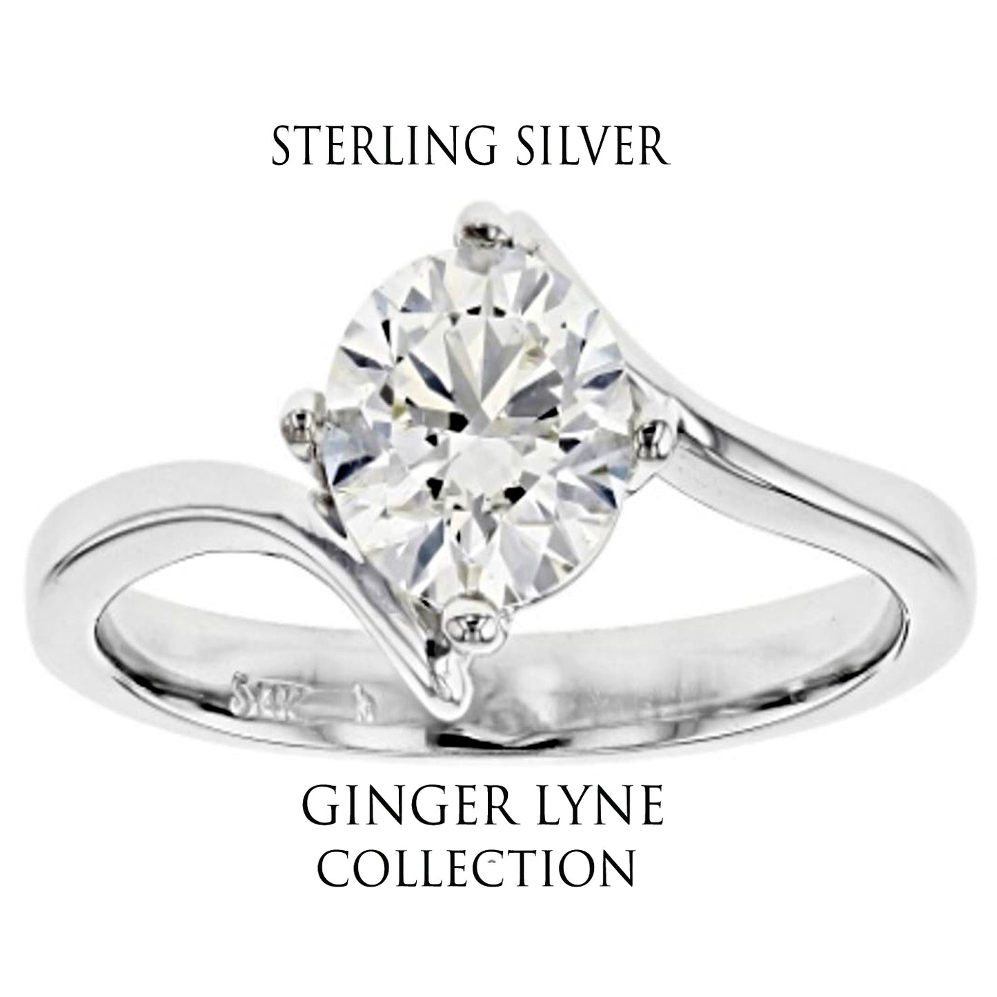 MarcellaEngagementRingSolitaireCzSterlingSilverWomenGingerLyneCollection_Silver-2
