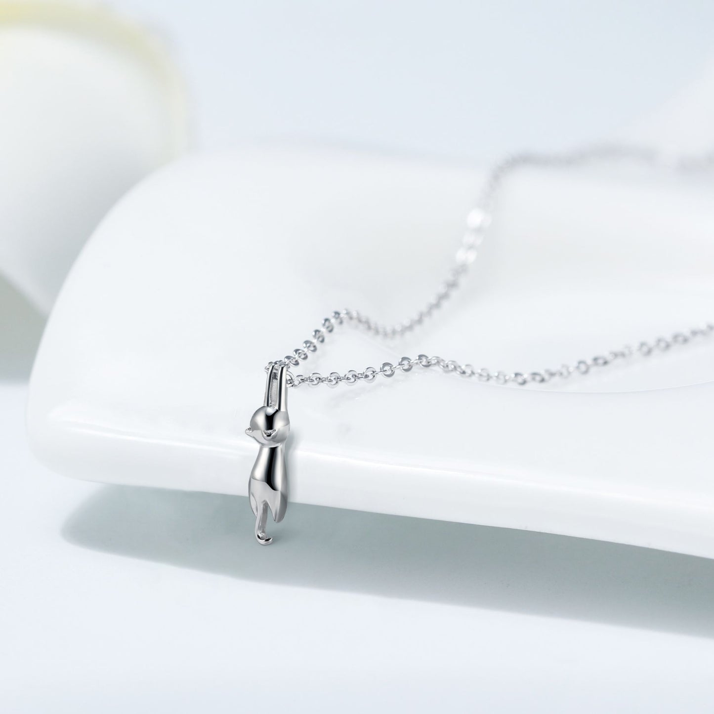 HangingCatKittyPendantNecklaceforWomenSterlingSilverGingerLyneCollection_Silver-4