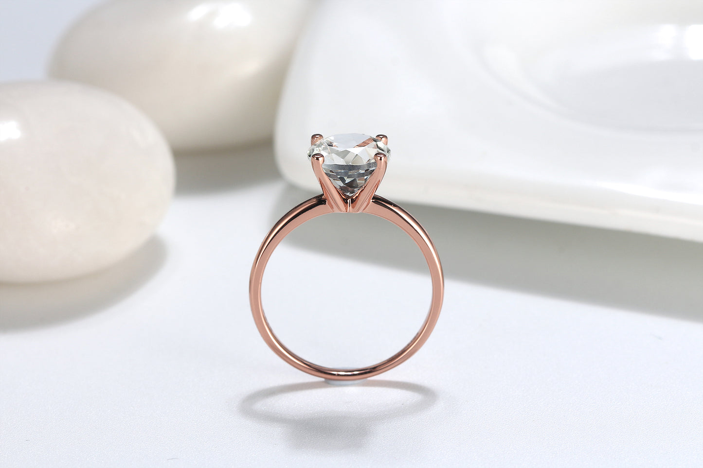 AmoreEngagementRingWomen1,2or3CtTopazSterlingGingerLyneCollection_Rose1Carat-4