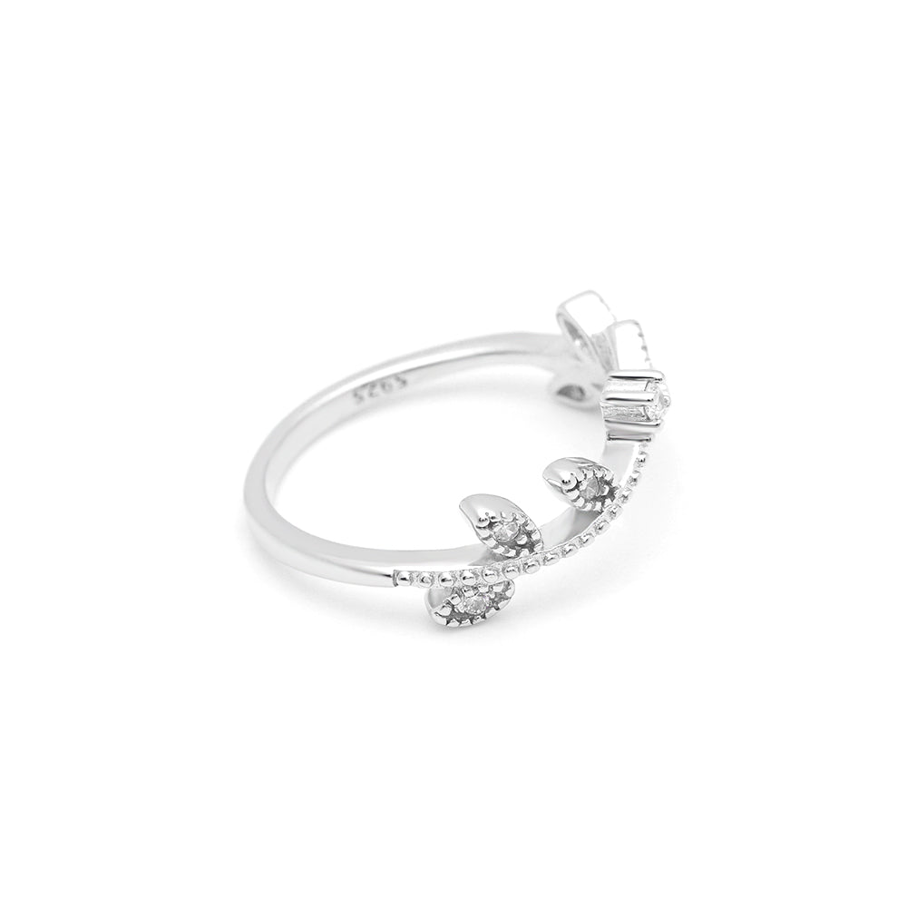 LeafBandSterlingSilverWeddingRingWomensGingerLyneCollection_Silver-3