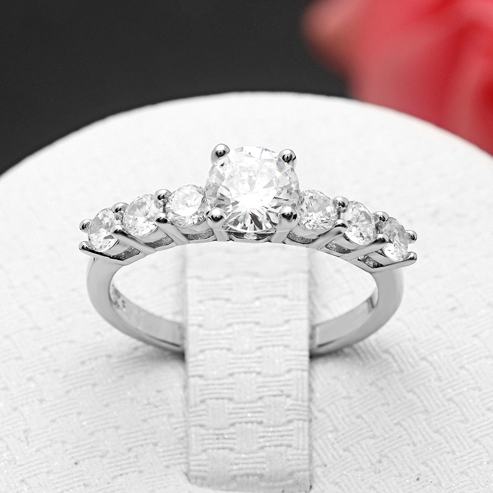 CarlaEngagementRingWomensSterlingSilverCzGingerLyneCollection_Silver-2