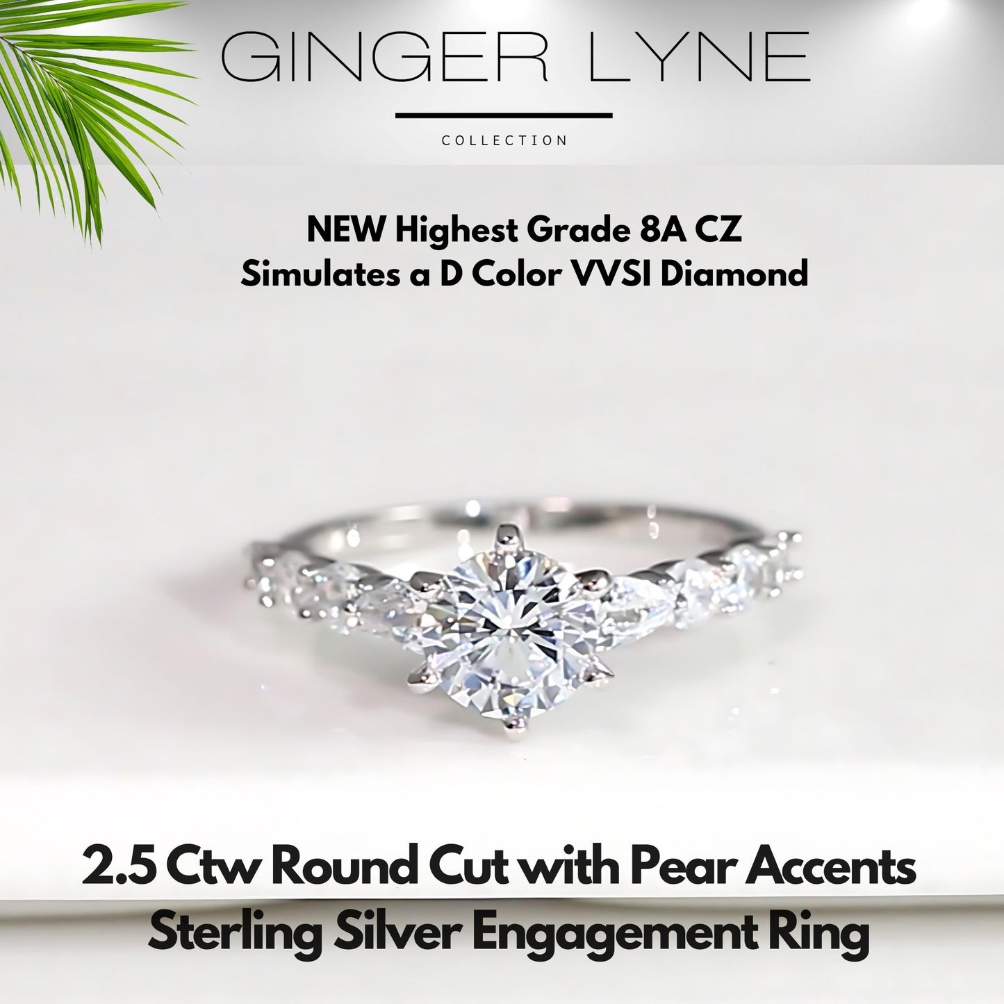 RoundEngagementRingforWomenbyGingerLyne2.5CtSterlingSilverWeddingRings_Silver-2