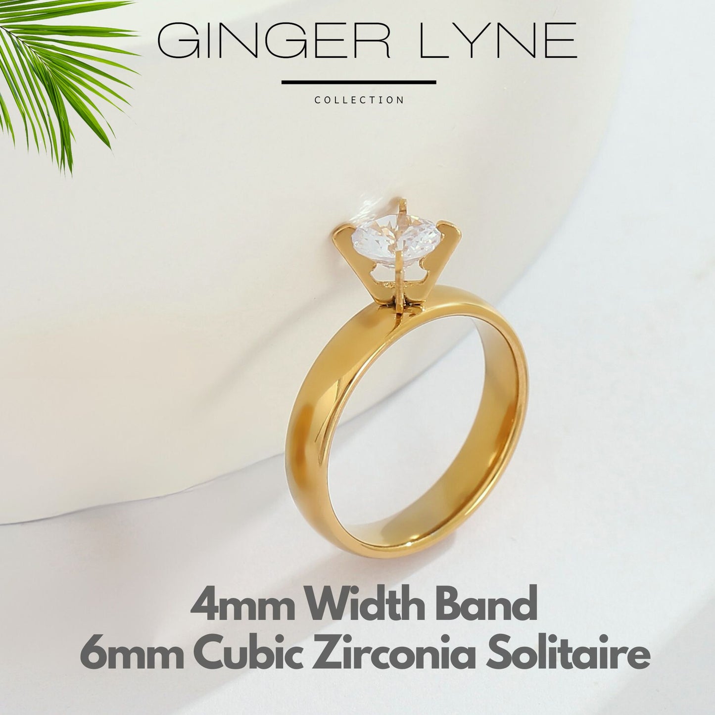 4mmGoldStainlessSteelWomenEngagementRingGingerLyneCollection_Gold-2