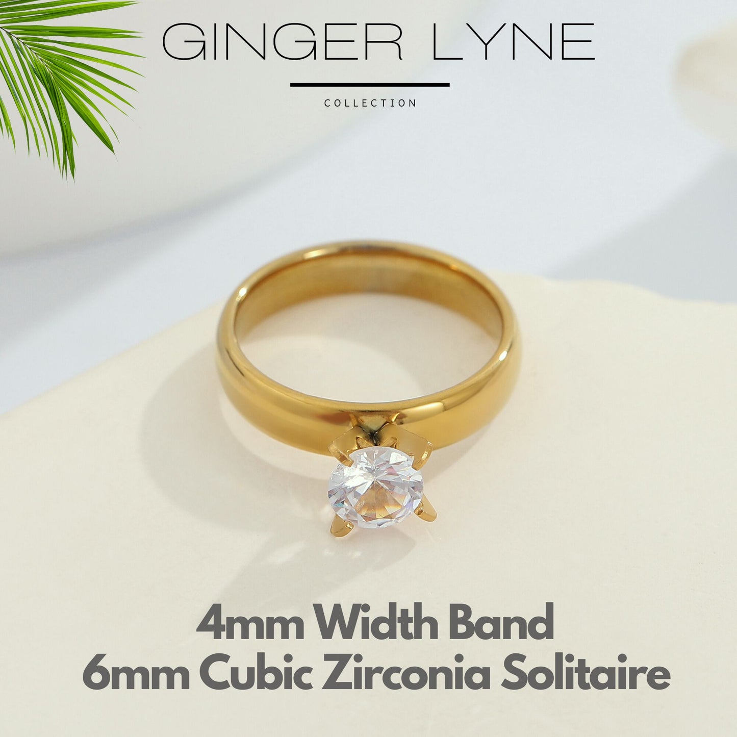 4mmGoldStainlessSteelWomenEngagementRingGingerLyneCollection_Gold-3