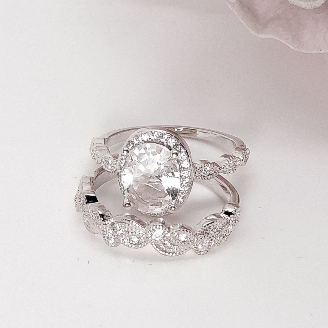 AmaraWeddingRingSetforWomenSterlingSilverCzEngagementRingWeddingBandGingerLyneCollection_silver-4