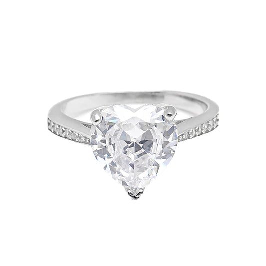 LacieHeartEngagementRingSterlingSilverClearCzWomenGingerLyneCollection_Silver-1