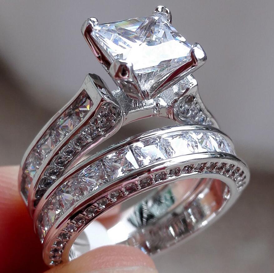 TrynityWeddingRingSetforWomenCZEngagementRingMatchingBridalBandGingerLyneCollection_Silver-2
