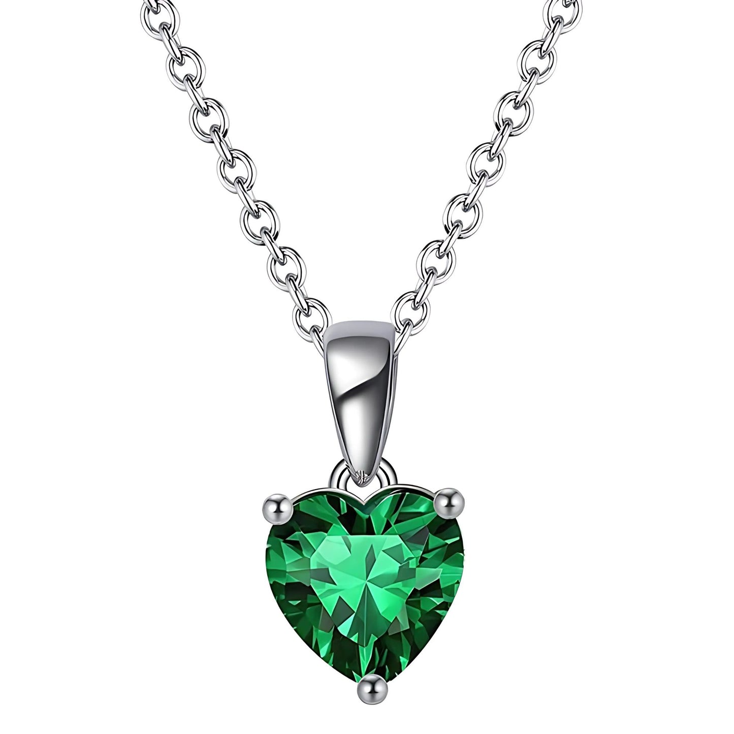 BirthstoneHeartNecklaceforWomenSolitaireCzSterlingSilverGingerLyneCollection_Green-May-1