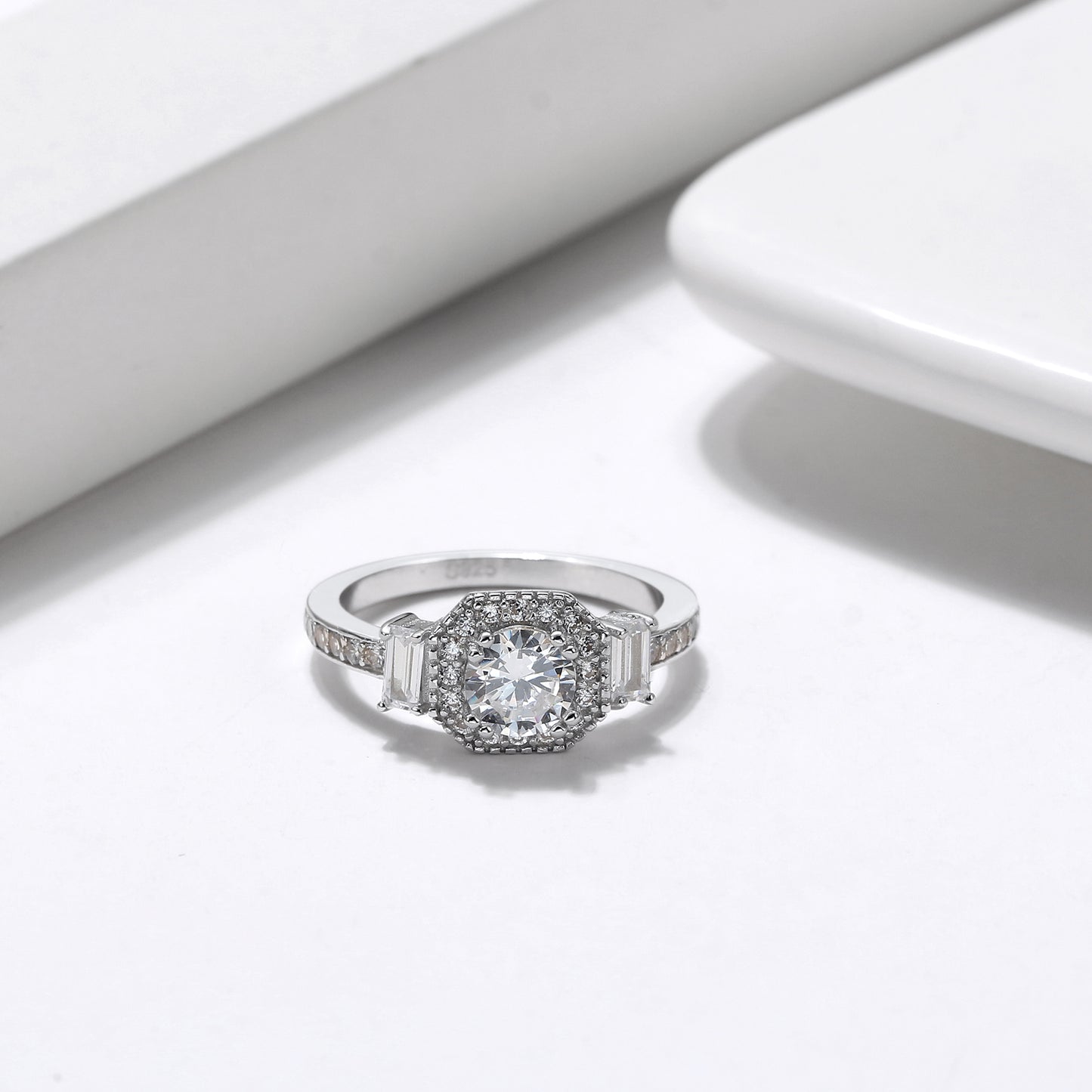 JulieannaHaloEngagementRingCzSterlingSilverWomensGingerLyneCollection_Silver-3