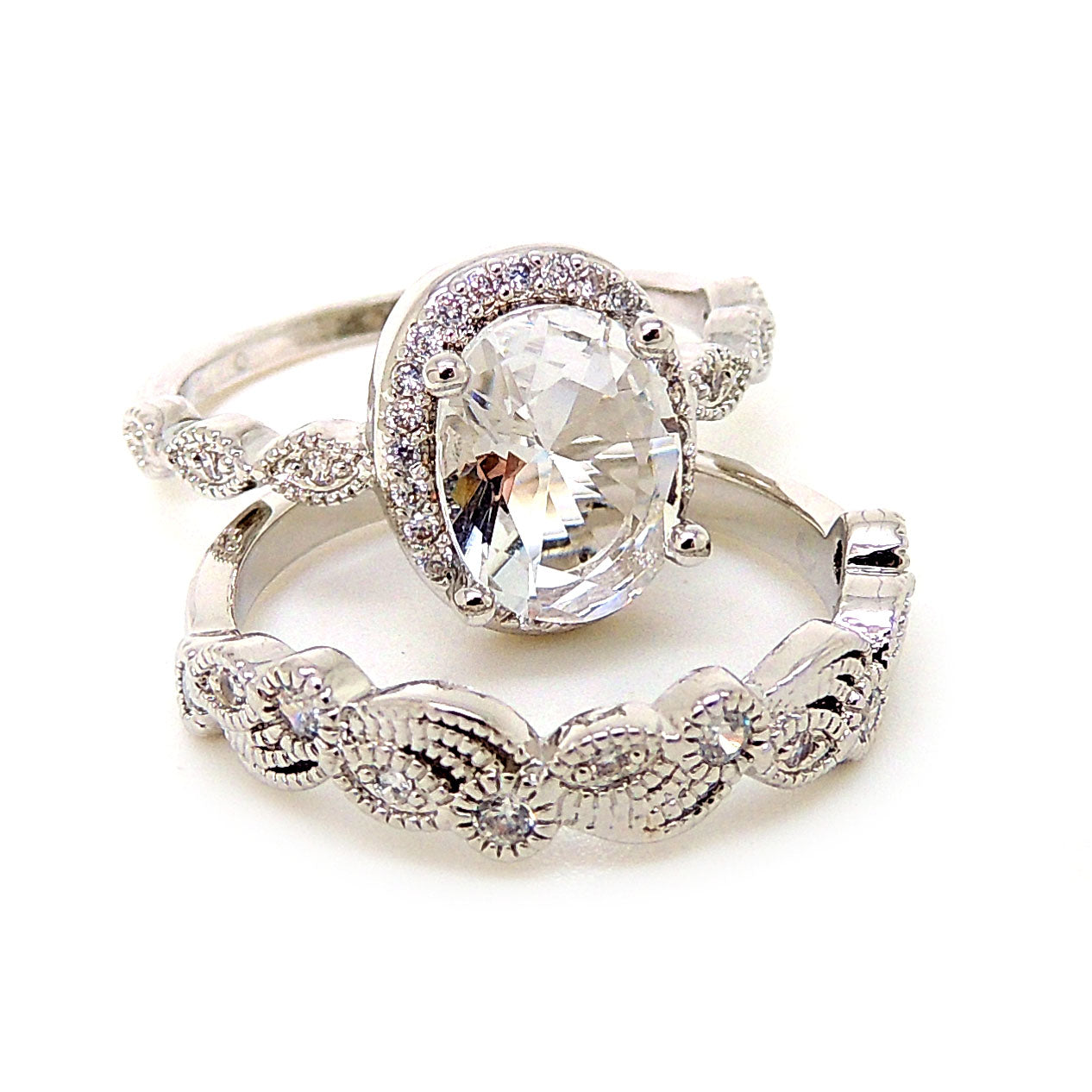 AmaraWeddingRingSetforWomenSterlingSilverCzEngagementRingWeddingBandGingerLyneCollection_silver-3