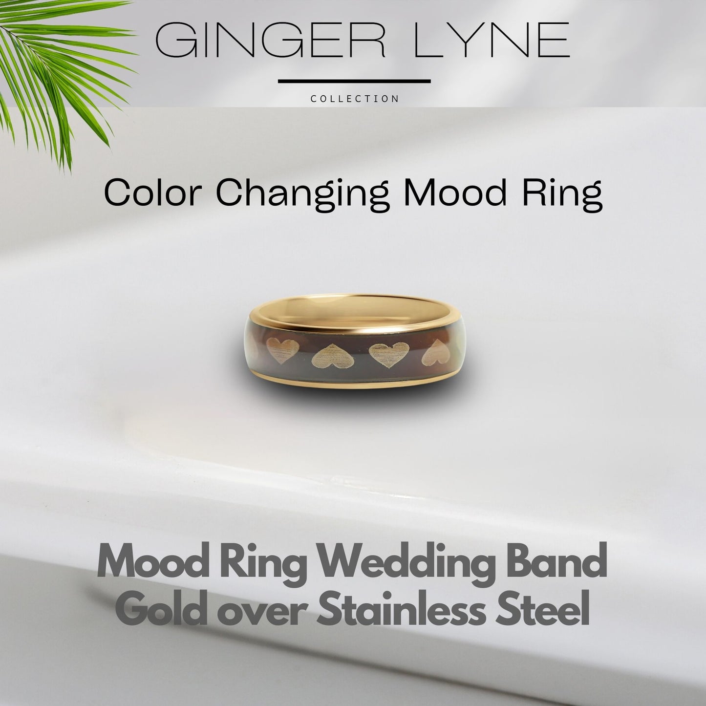 6mmColorChangingWeddingBandforWomenorMenMoodRing6mmGoldStainlessSteelGingerLyneCollection_Gold-4