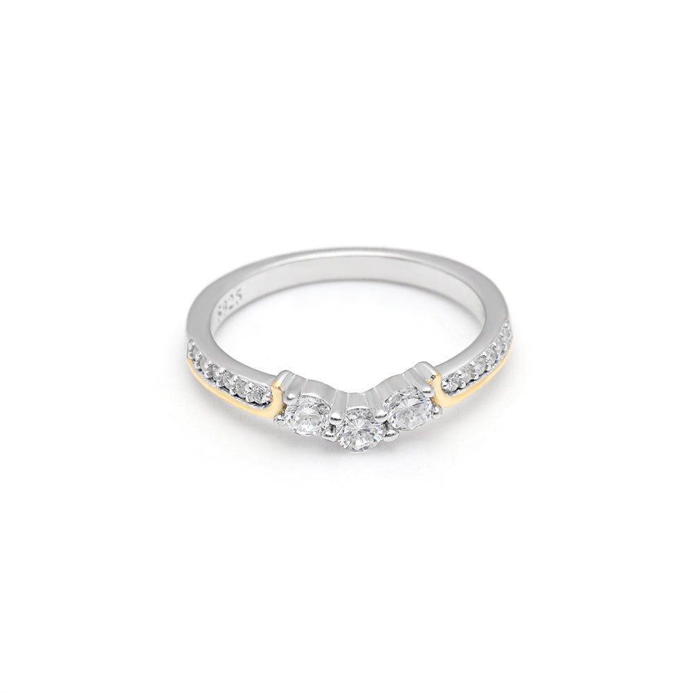 PadenAnniversaryBandRingRoseSterlingSilverWomensGingerLyneCollection_Silver-4