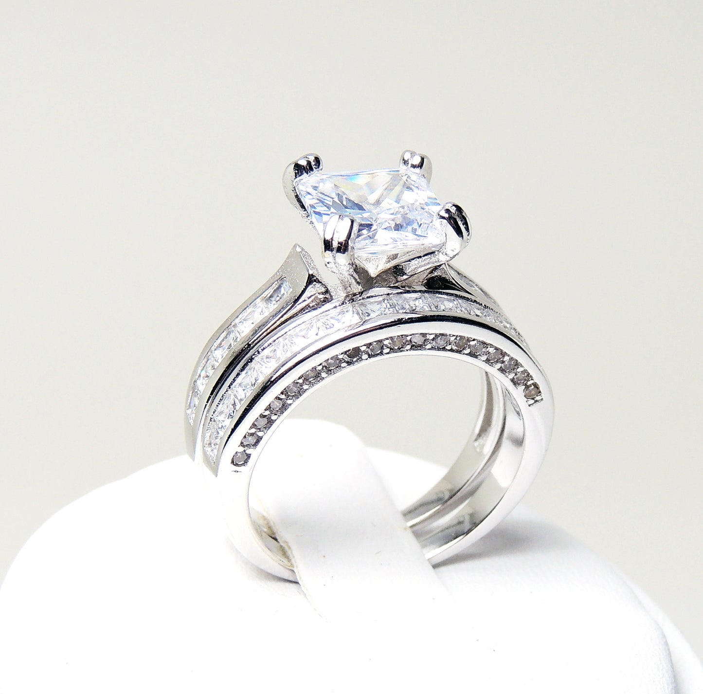 TrynityWeddingRingSetforWomenCZEngagementRingMatchingBridalBandGingerLyneCollection_Silver-5