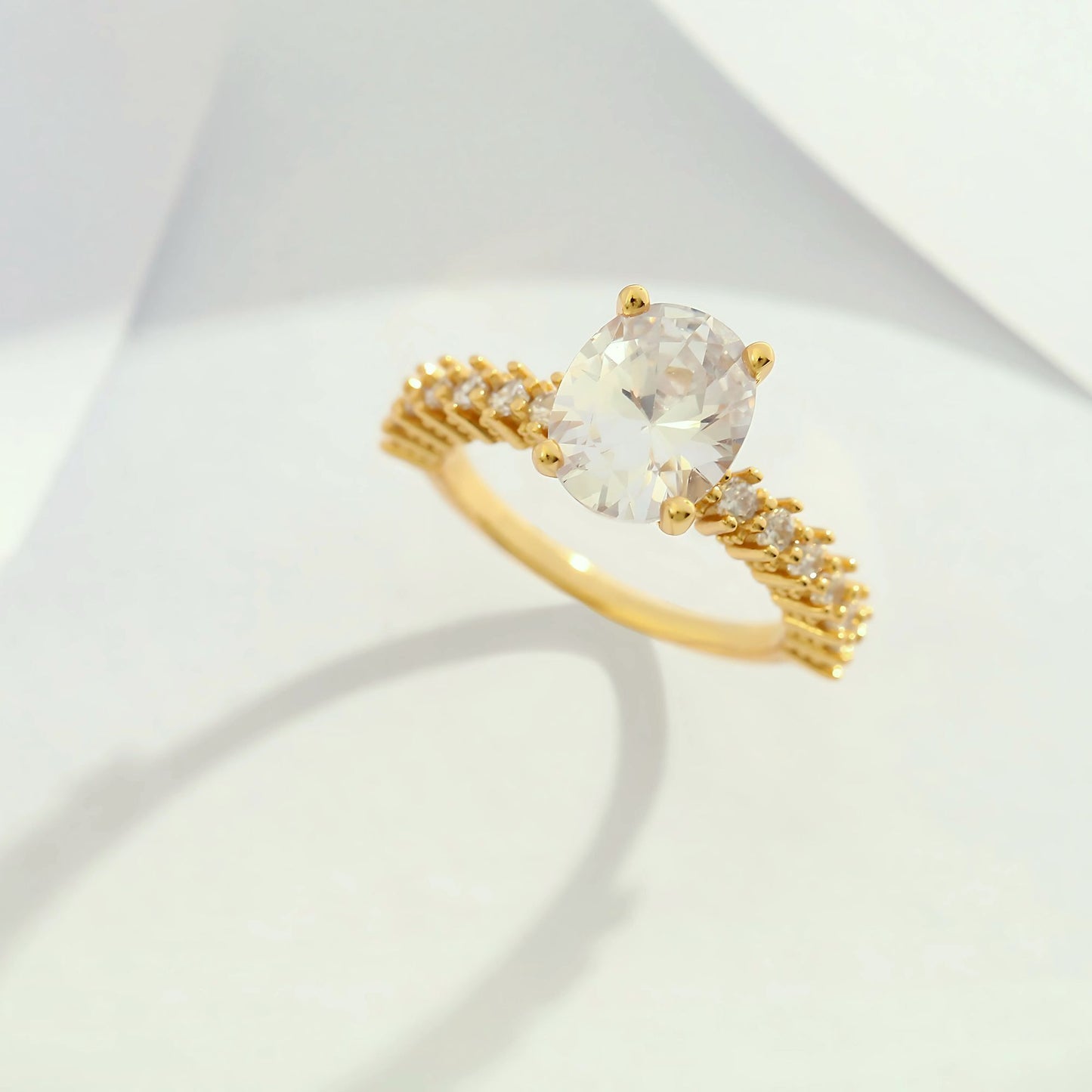 OvalEngagementRingforWomen2.54CtCubicZirconiaSterlingSilverBellariabyGingerLyne_Gold-3