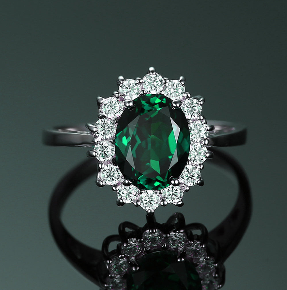 KateSterlingSilverCzBirthstoneEngagementRingWomenGingerLyneCollection_Green-2