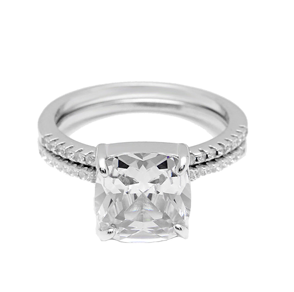 SavannahWeddingRingSetSterlingSilverEngagementWingCzBandGingerLyneCollection_Silver-1