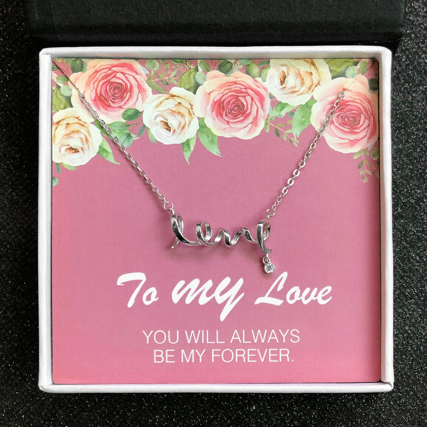 ToMyLoveGreetingCardSterlingSilverLoveNecklaceWomensGingerLyneCollection_MyLove-29-3