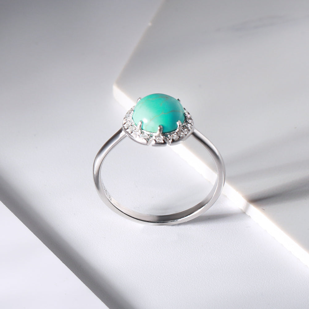 GemstoneStatementRingforWomenSterlingSilverCzGingerLyneCollection_Turquoise-3