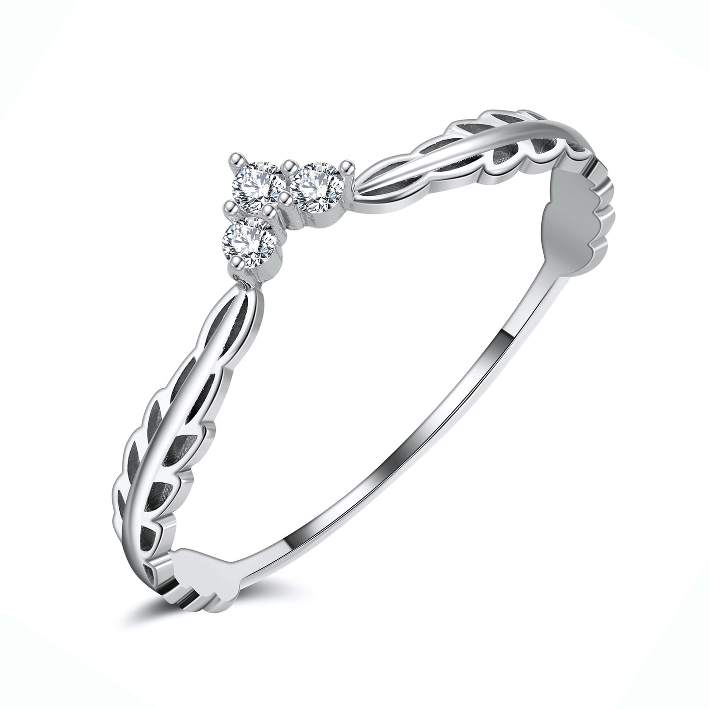 LeafEnhancerAnniversaryBandRingWomenSterlingSilverGingerLyneCollection_Silver-1