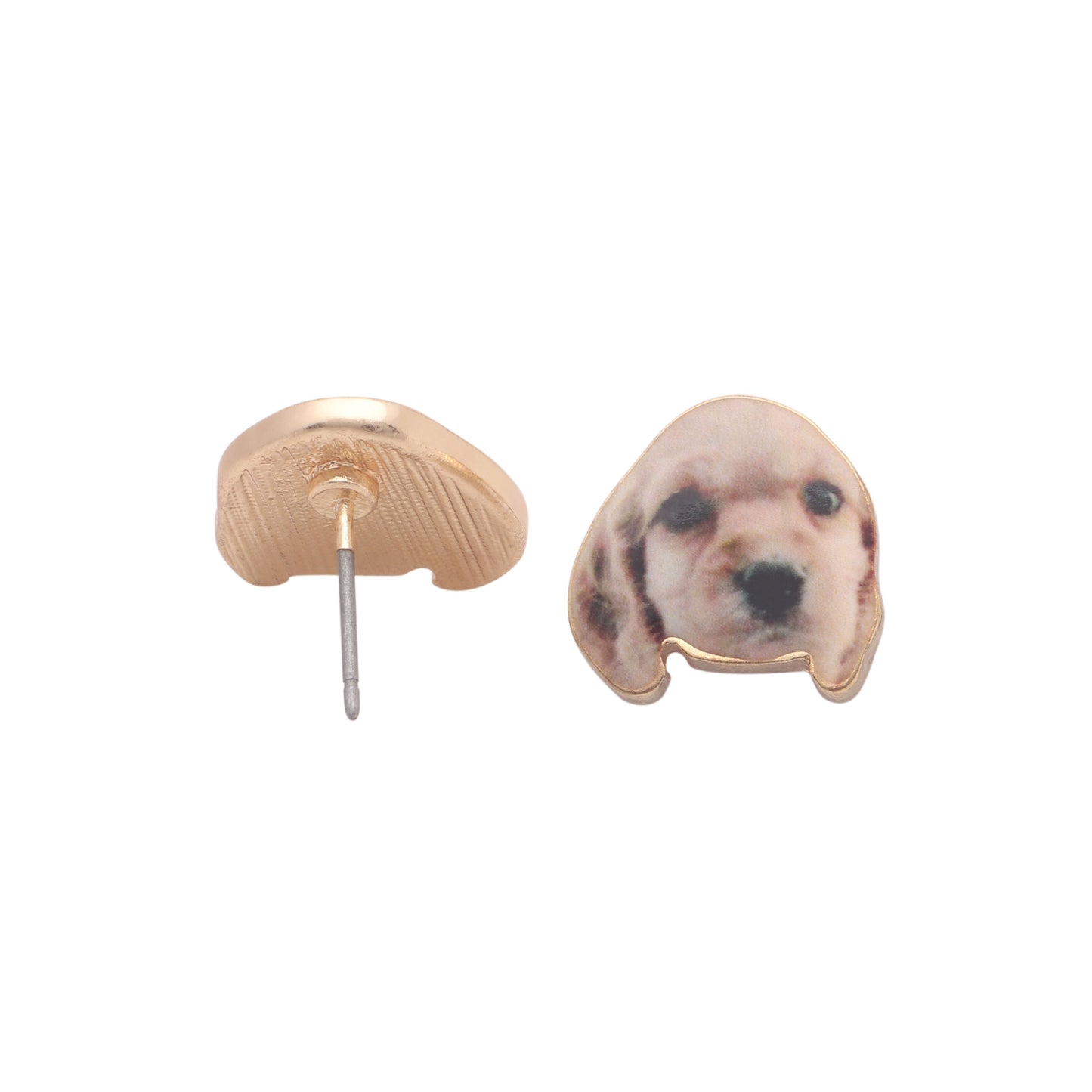 SpanielPuppyDogStudEarringsforWomenGingerLyneCollection_Multi-color-4
