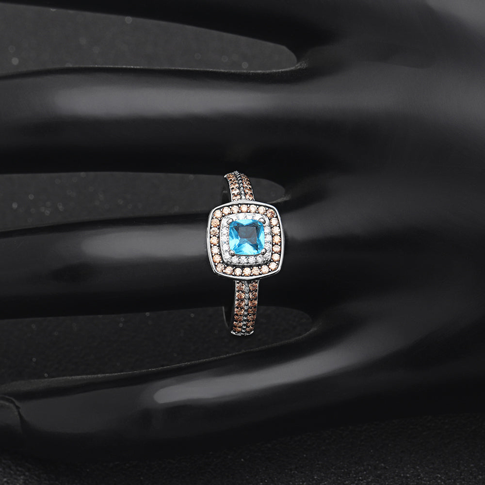 CocoEngagementRingWomenChocolateBlueSterlingSilverGingerLyneCollection_Silver-4