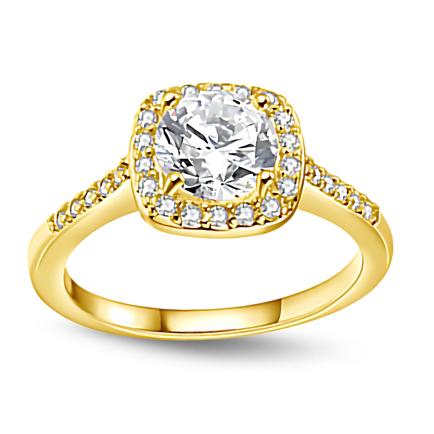 ReneeHaloEngagementRingCzWomenGoldPlatedGingerLyneCollection_Gold-1